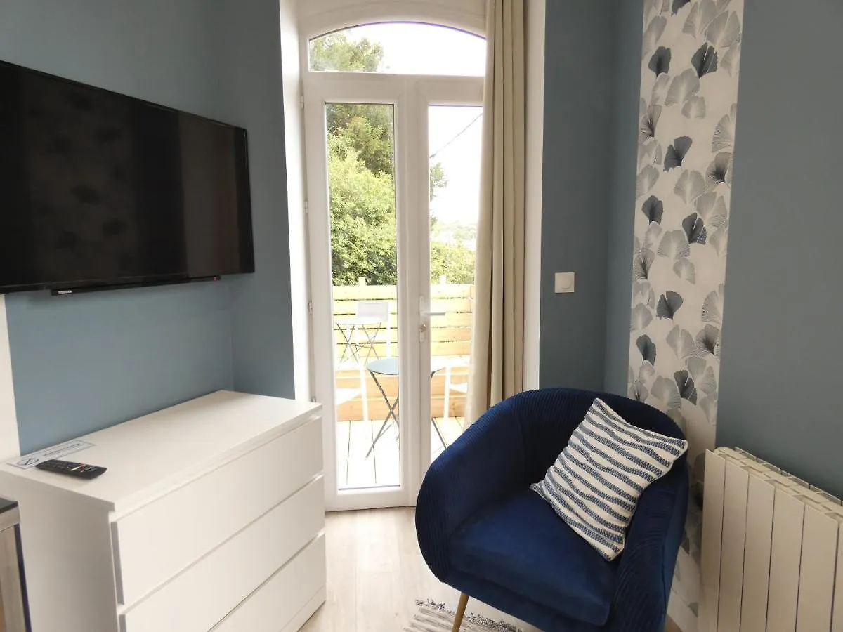 Charmant Studio, Terrasse Privative Moulin Blanc Brest