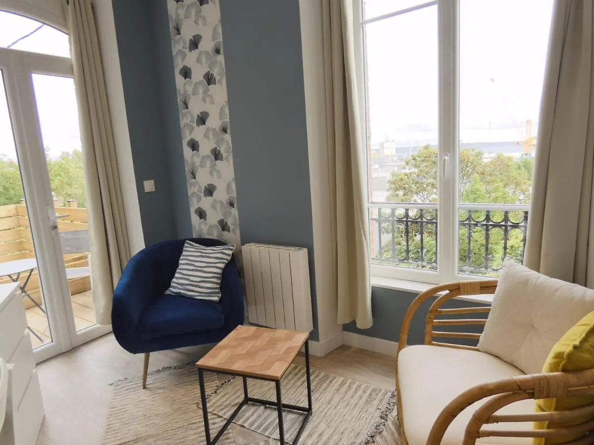 Apartment Charmant Studio, Terrasse Privative Moulin Blanc Brest France