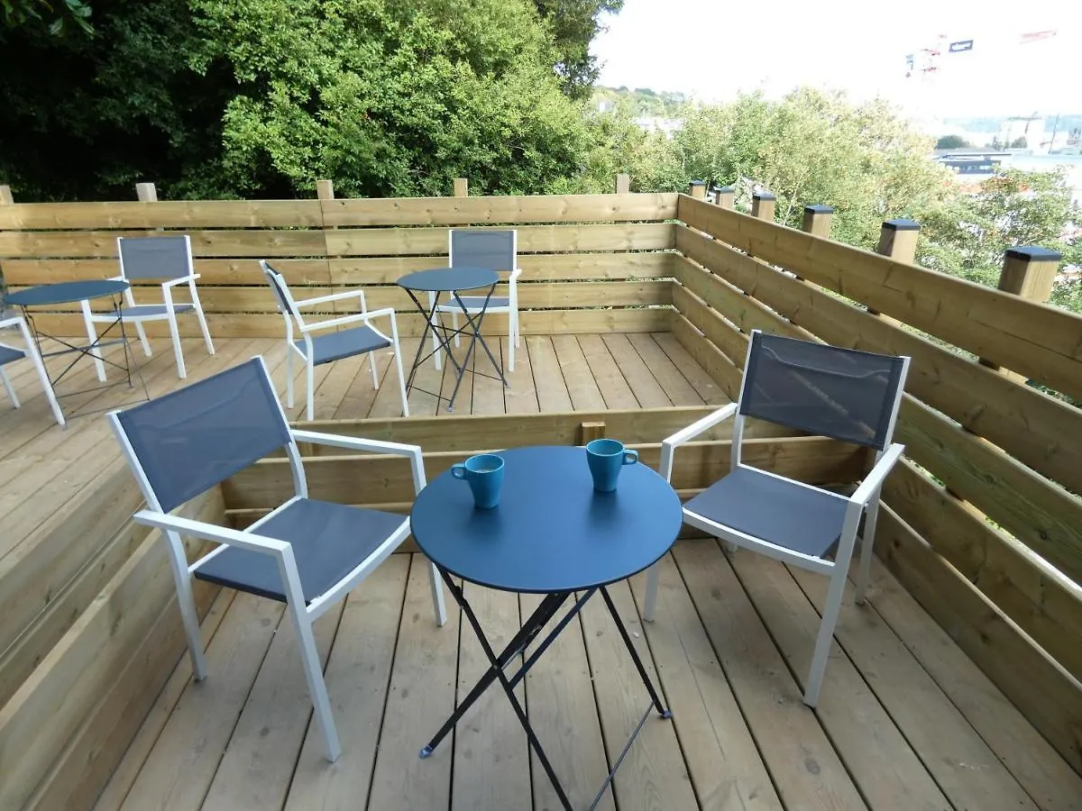 Charmant Studio, Terrasse Privative Moulin Blanc Brest 0*,