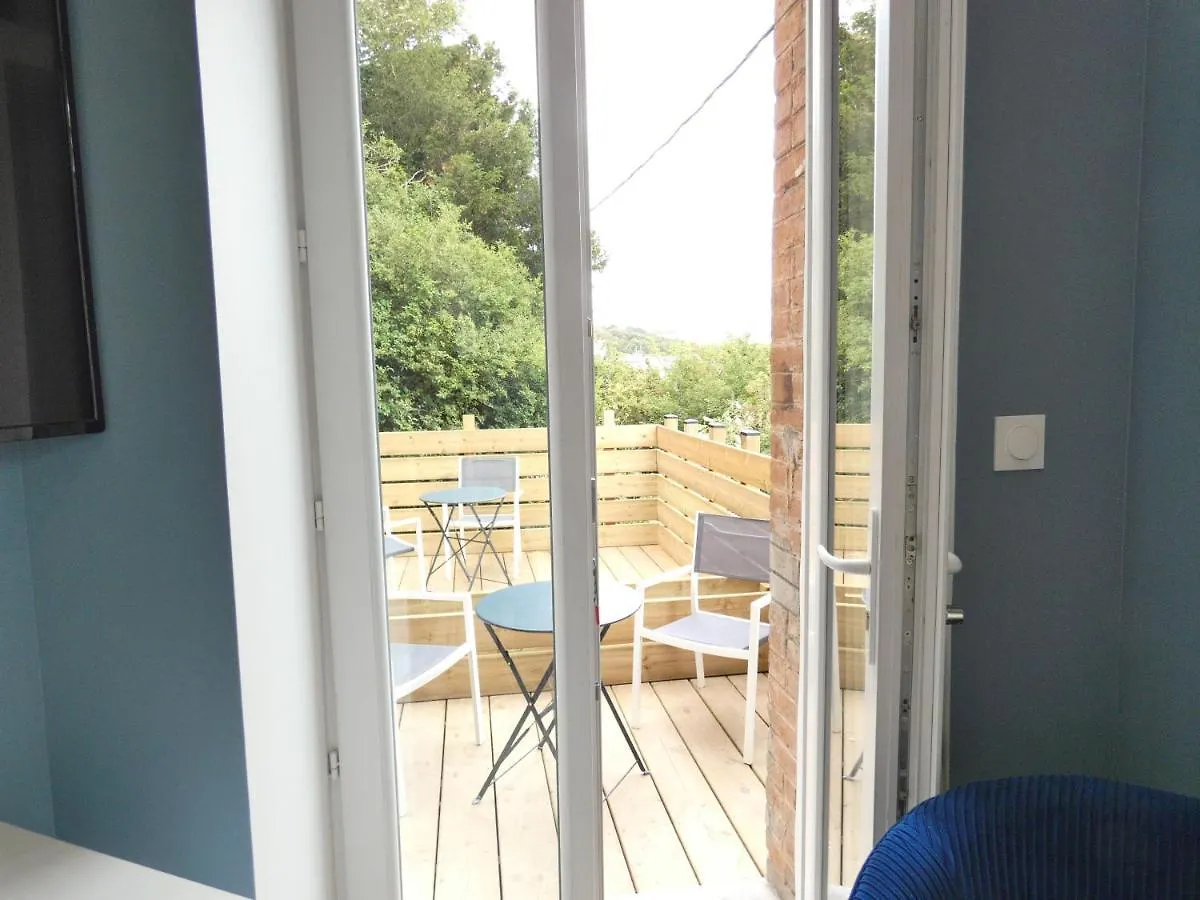 Charmant Studio, Terrasse Privative Moulin Blanc Brest
